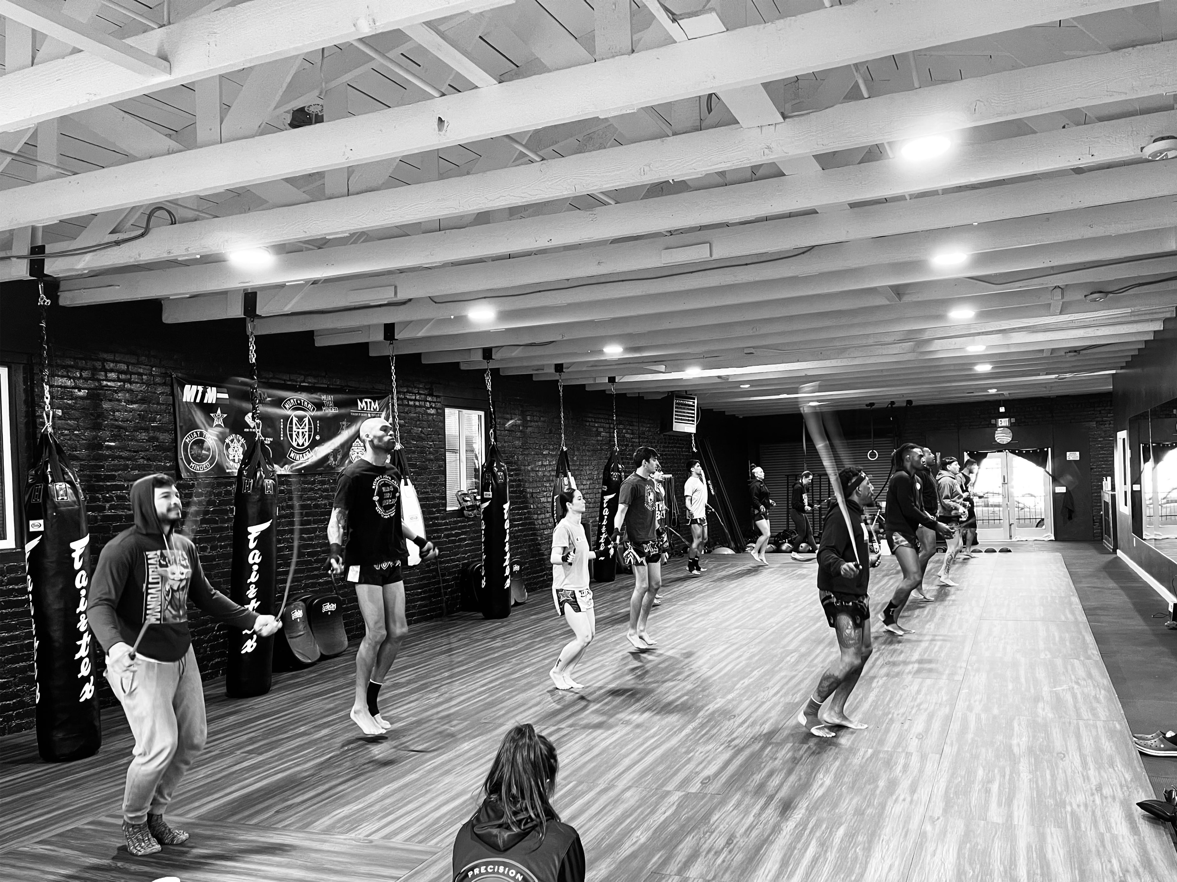  <h1 >MUAY THAI 2</h1>The Muay Thai 1 class is a
            prerequisite to taking Muay Thai
            2. In our Muay Thai 2 class,
            students will be instructed in
            intermediate and advanced
            Muay Thai techniques and
            fighting strategies. Classes will
            include pad-training, contact
            drills, heavy bag training,
            clinching, specific fighting
            techniques and fighting
            strategies. In this class, you will
            be exposed to and trained in all
            the weapons of Muay Thai.